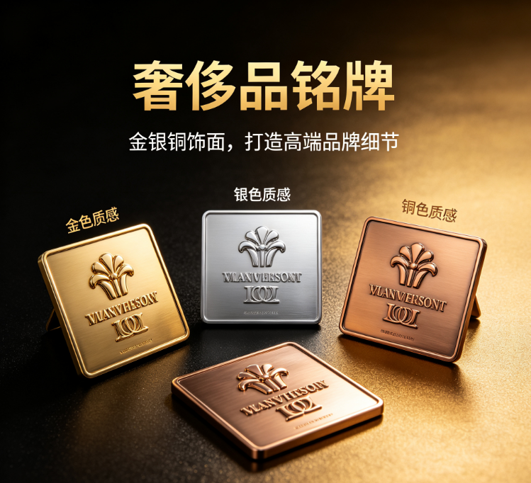 奢侈品铭牌